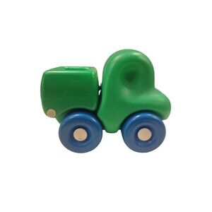 Little Tikes Toddler's First Wheels Chunky Green Dump Truck 1990's, Vintage